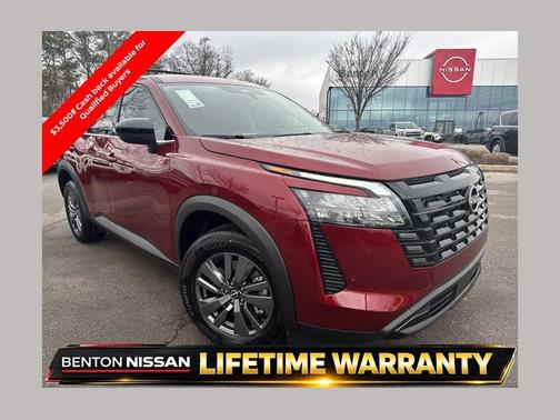 Scarlet Ember Tintcoat 2026 Nissan Pathfinder SV