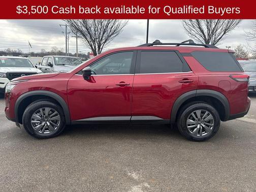 Scarlet Ember Tintcoat 2026 Nissan Pathfinder SV