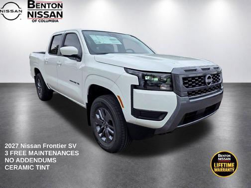Glacier White 2027 Nissan Frontier SV