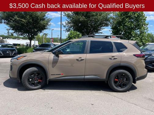 Baja Storm Metallic 2026 Nissan Rogue Rock Creek