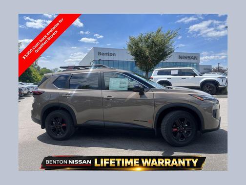 Baja Storm Metallic 2026 Nissan Rogue Rock Creek
