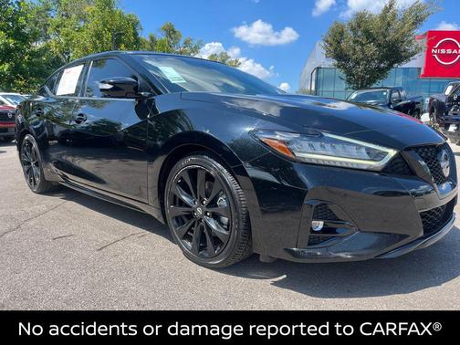 Super Black 2023 Nissan Maxima SR Xtronic CVT