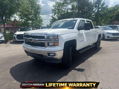 Summit White 2015 Chevrolet Silverado 1500 1LT