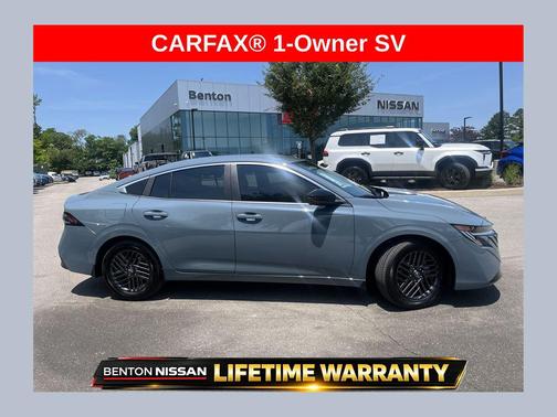 Atlantic Gray Metallic 2026 Nissan Sentra SV