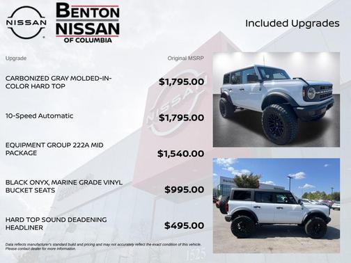 Oxford White 2026 Ford Bronco Big Bend