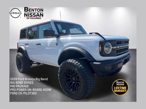 Oxford White 2026 Ford Bronco Big Bend