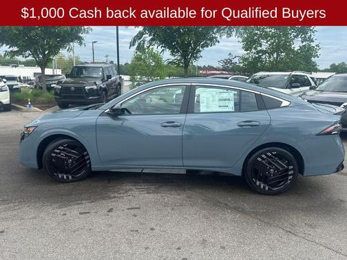 Atlantic Gray Metallic 2026 Nissan Sentra SR