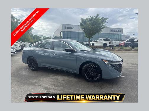 Atlantic Gray Metallic 2026 Nissan Sentra SR