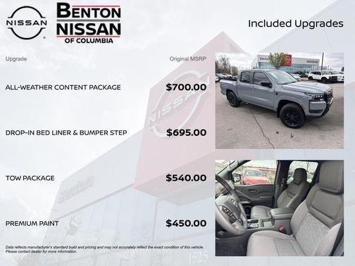 2026 Nissan Frontier SV