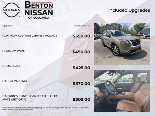 2025 Nissan Pathfinder Platinum 4WD