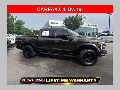 Shelter Green 2025 Ford F-150 Raptor