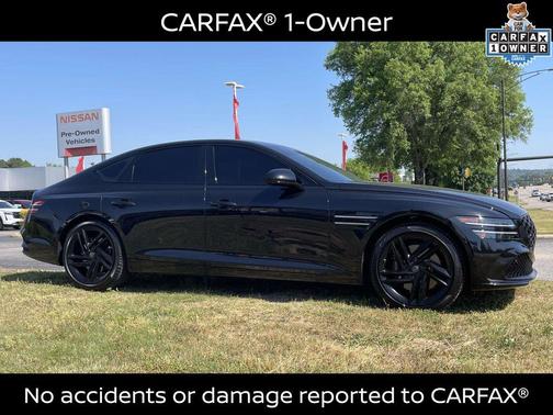 Vik Black 2026 Genesis G80 3.5T Prestige Black AWD