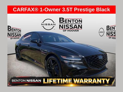Vik Black 2026 Genesis G80 3.5T Prestige Black AWD