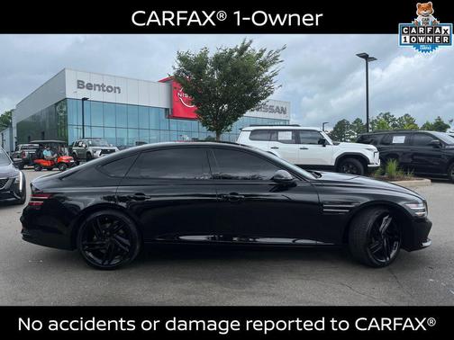 Vik Black 2026 Genesis G80 3.5T Prestige Black AWD
