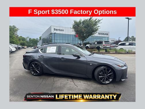 Gray 2023 Lexus IS 350 Base