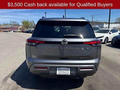 Gun Metallic 2026 Nissan Pathfinder Platinum