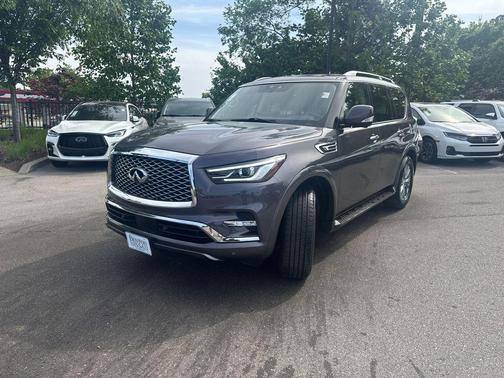 Anthracite Gray 2024 INFINITI QX80 Luxe