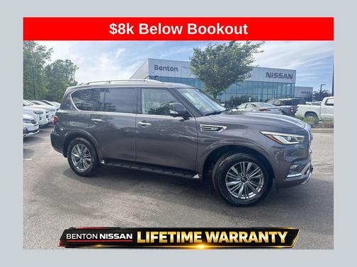 Anthracite Gray 2024 INFINITI QX80 Luxe