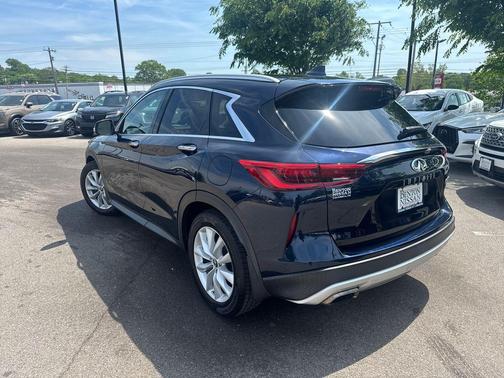 Hermosa Blue 2019 INFINITI QX50 Luxe