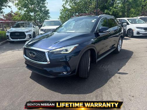 Hermosa Blue 2019 INFINITI QX50 Luxe