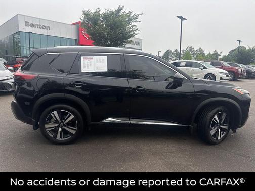 Super Black 2023 Nissan Rogue Platinum