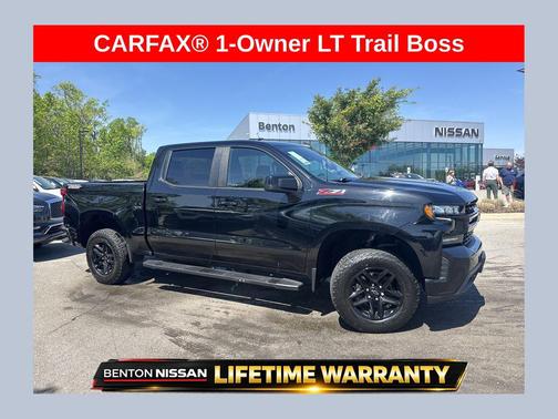 Black 2021 Chevrolet Silverado 1500 LT Trail Boss