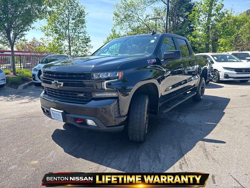 Black 2021 Chevrolet Silverado 1500 LT Trail Boss