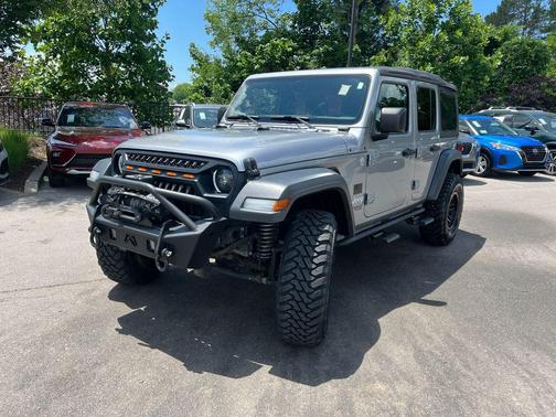 Billet Silver Metallic Clearcoat 2018 Jeep Wrangler Unlimited Sport
