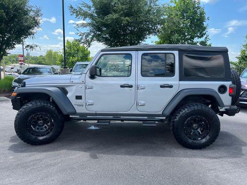 Billet Silver Metallic Clearcoat 2018 Jeep Wrangler Unlimited Sport