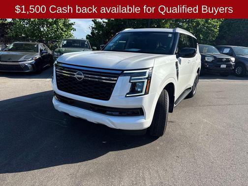 Aspen White Tricoat 2026 Nissan Armada SV
