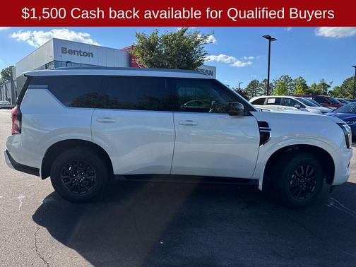 Aspen White Tricoat 2026 Nissan Armada SV