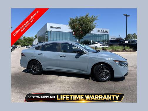 Atlantic Gray Metallic 2026 Nissan Sentra SV