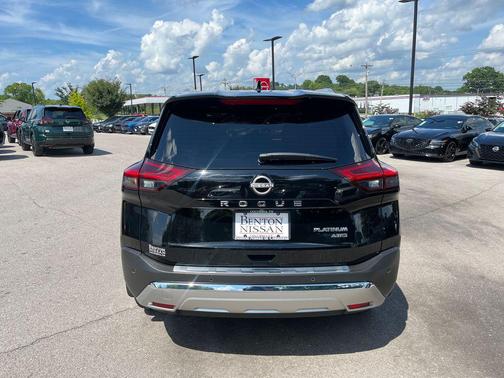 Super Black 2023 Nissan Rogue Platinum