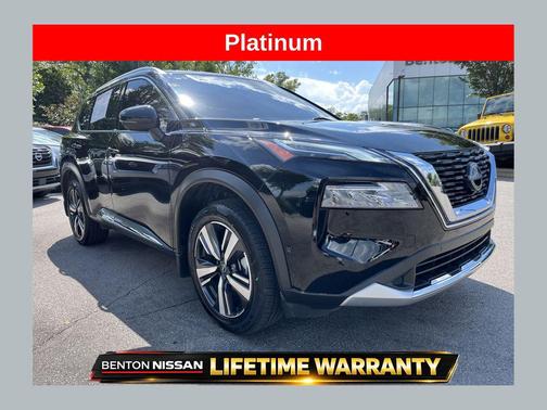 Super Black 2023 Nissan Rogue Platinum