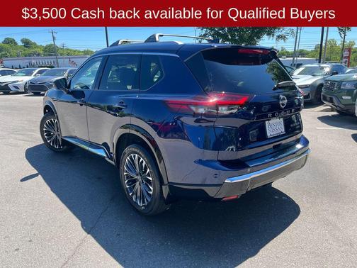 Deep Ocean Blue Pearl 2026 Nissan Rogue Platinum