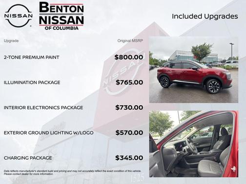 Scarlet Ember Tintcoat/Super Black 2025 Nissan Kicks SV