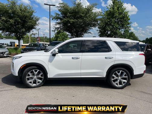 Hyper White 2021 Hyundai PALISADE SEL