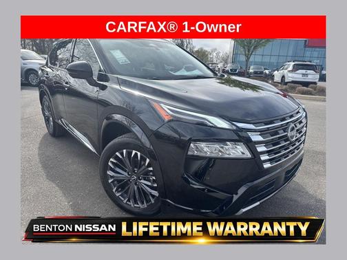 Super Black 2025 Nissan Rogue Platinum