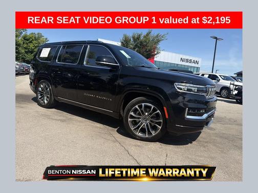 Diamond Black Crystal Pearlcoat 2022 Jeep Grand Wagoneer Series III 4x4
