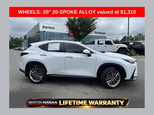 Ultra White 2026 Lexus NX 350h Premium