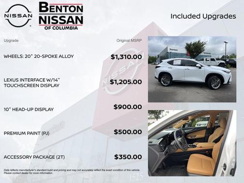 Ultra White 2026 Lexus NX 350h Premium