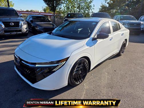 Aspen White Tricoat 2026 Nissan Sentra SR