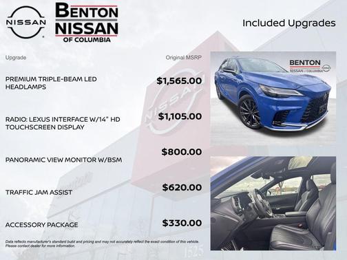 2023 Lexus RX 350 F SPORT Handling