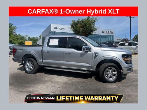 Iconic Silver Metallic 2024 Ford F-150 XLT