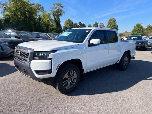 Glacier White 2026 Nissan Frontier SV