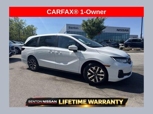 Platinum White Pearl 2025 Honda Odyssey EX-L