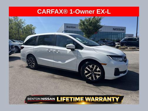 Platinum White Pearl 2025 Honda Odyssey EX-L