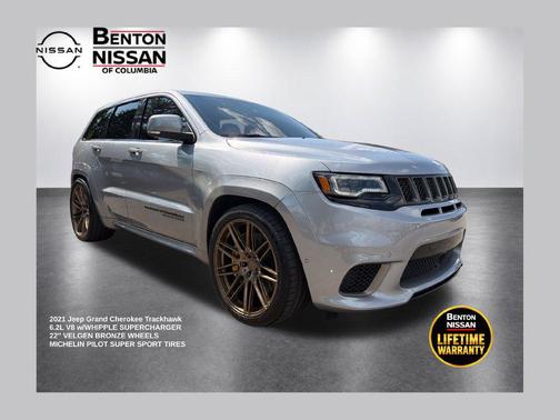Billet Silver Metallic Clearcoat 2021 Jeep Grand Cherokee Trackhawk