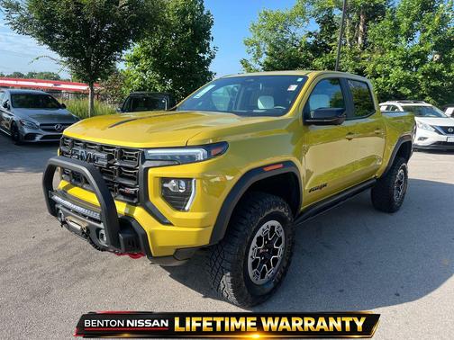 Solar Flare Metallic 2023 GMC Canyon AT4X