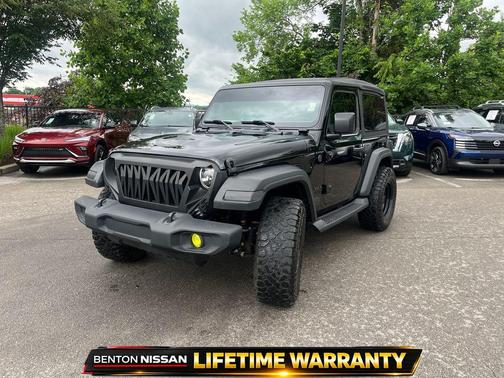 Black Clearcoat 2023 Jeep Wrangler Sport